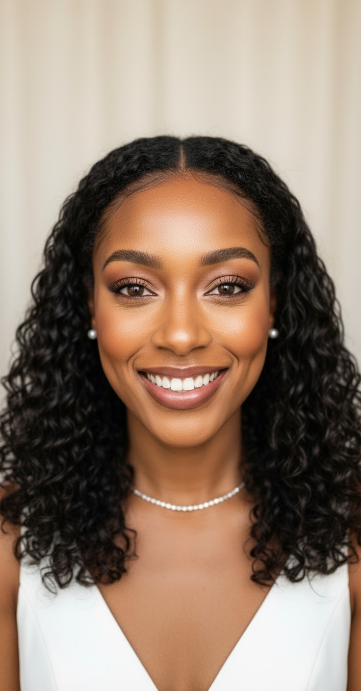 After Loose Curls For Wedding